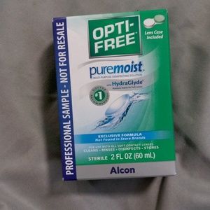 Opti-free puremoist hydra Glide with lens case